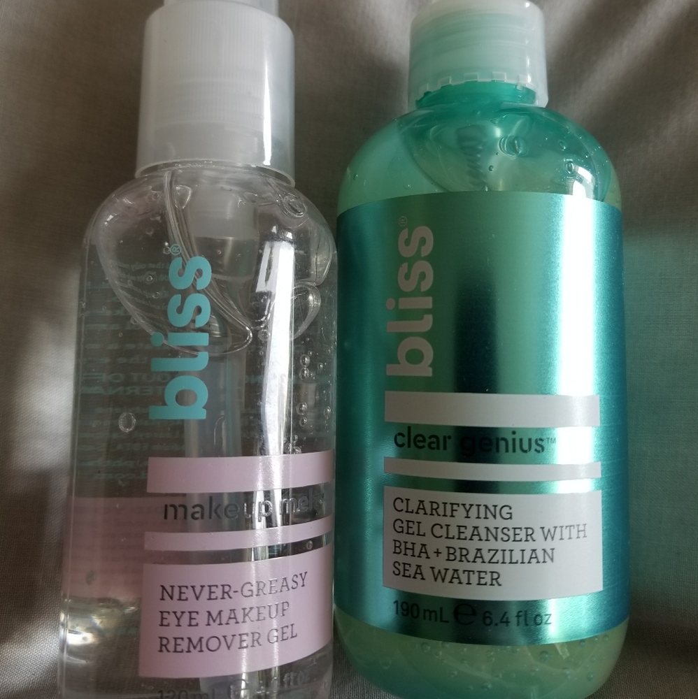 Bliss Clear Genius & Bliss Makeup Melt
